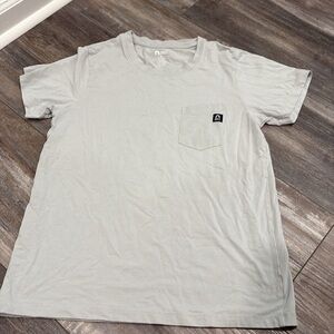 Rags Essential Grey Pocket Tee Medium